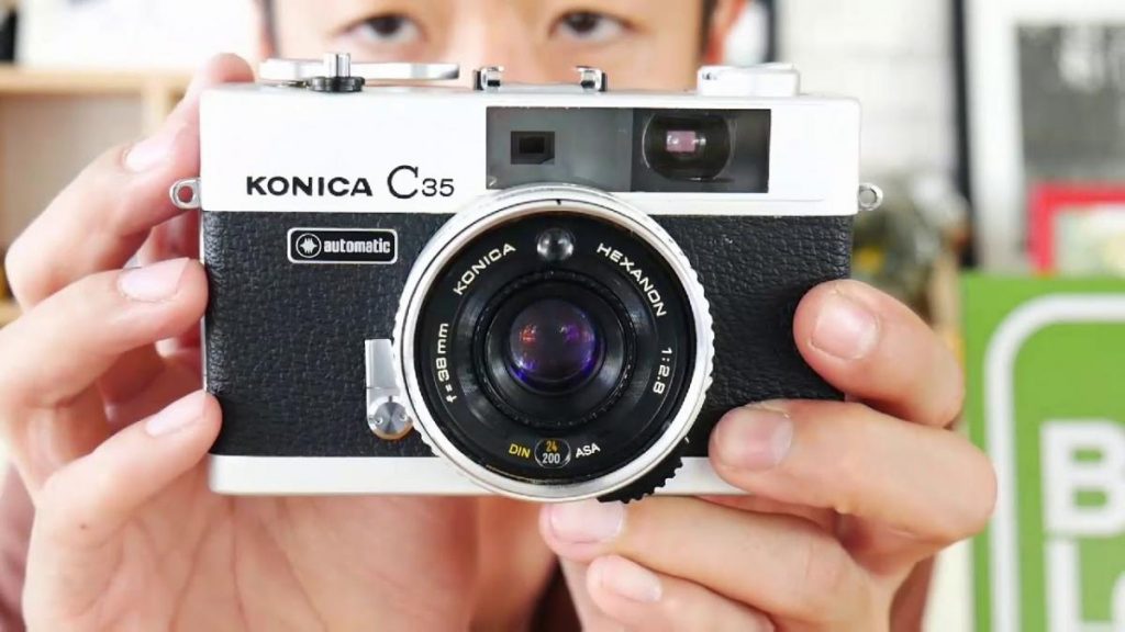 กล้องฟิล์มน่าใช้งาน Konica C35 Automatic