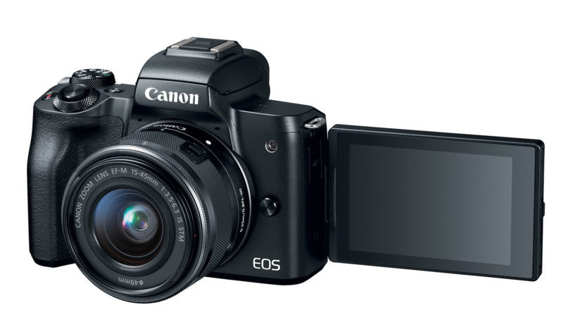 กล้องถ่ายรูปสวยราคาถูก Canon EOS M50 Mark II
