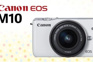 กล้องถ่ายภาพCanon รุ่นEOS M10 รูปแบบกล้องที่เหมาะกับสายท่องเที่ยว
