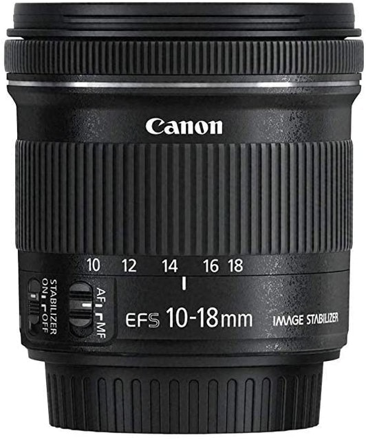 เลนส์กล้องของCanon เลนส์ไวด์ รุ่น EF-S 10-18mm